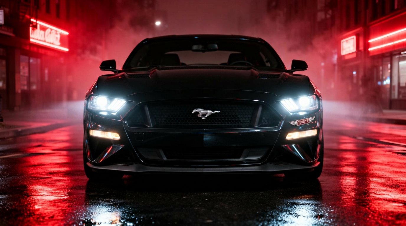 S650 Mustang night neon — luxury Mustang accessories
